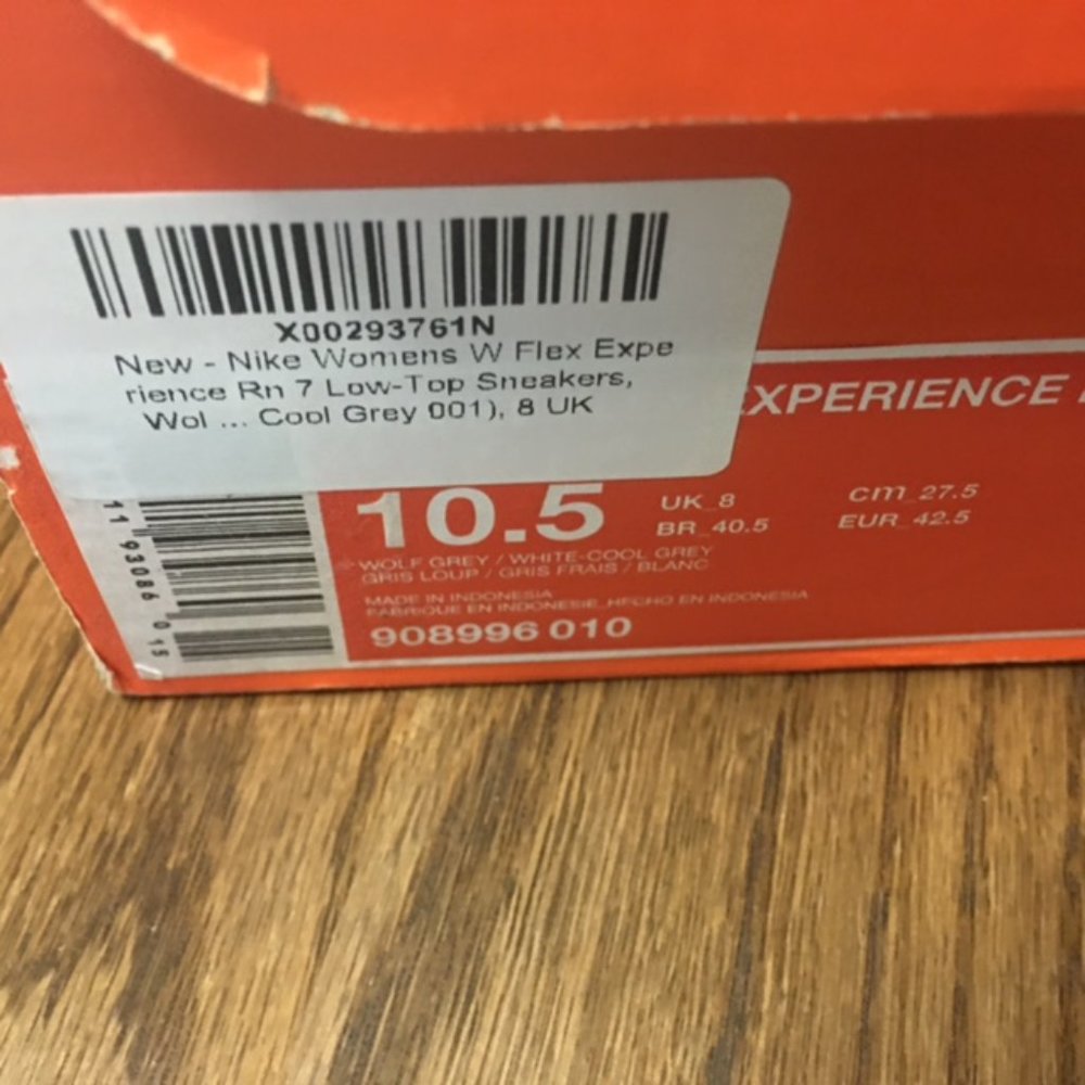 NEW IN BOX  Women's Size 10.5 NIKE Flex RN7 - Picture 6 of 11